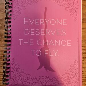 2026 Pink Spiral Planner — "Everyone Deserves The Chance To Fly"